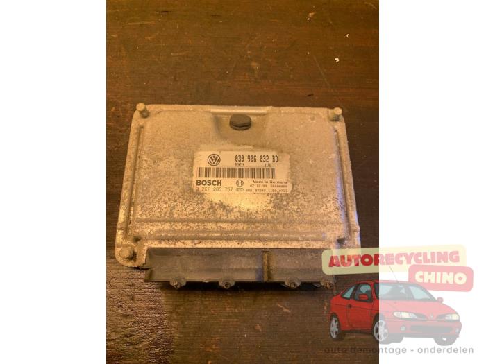 Used Engine management computer Volkswagen Polo III (6N2) 1.4 Price € 50,00 Margin scheme offered by Autorecycling Chino B.V.