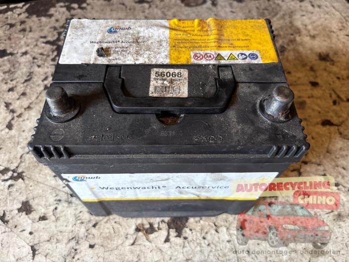 Begagnade Batteri Mazda 323 P (BA15) 1.5i 16V Pris € 25,00 Marginaltabell erbjuds av Autorecycling Chino B.V.