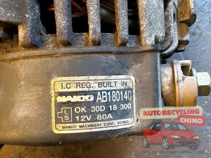 Dynamo d'un Kia Rio (DC22/24) 1.3 2003