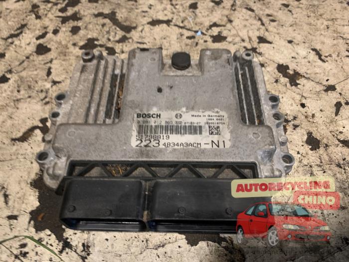 Used Engine management computer Fiat Doblo Cargo (223) 1.9 JTD Price € 95,00 Margin scheme offered by Autorecycling Chino B.V.