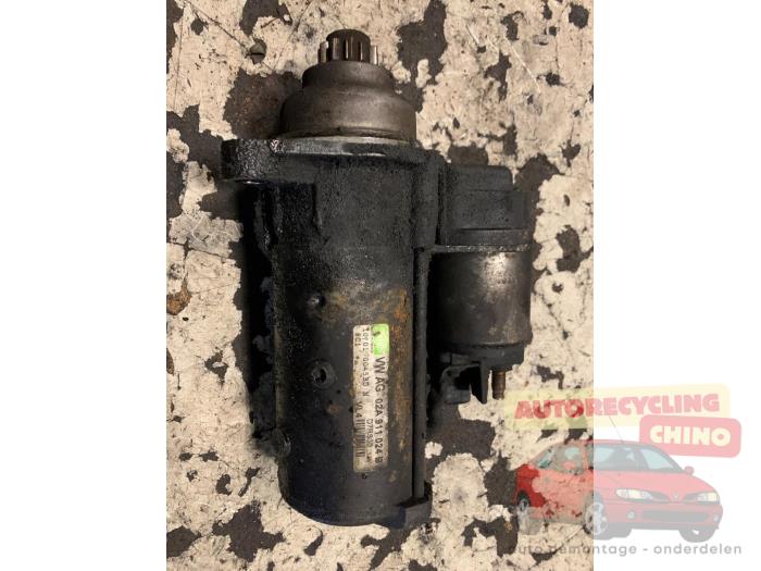 Begagnade Startmotor Volkswagen Bora (1J2) 1.9 TDI 100 Pris € 35,00 Marginaltabell erbjuds av Autorecycling Chino B.V.