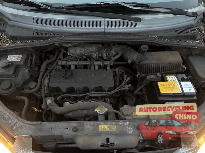 Engine Hyundai Getz, 2002 / 2010 1.3i 12V, Hatchback, Petrol, 1.341cc, 63kW (86pk), FWD, G4EA, 2003-09 / 2005-09 (Used)