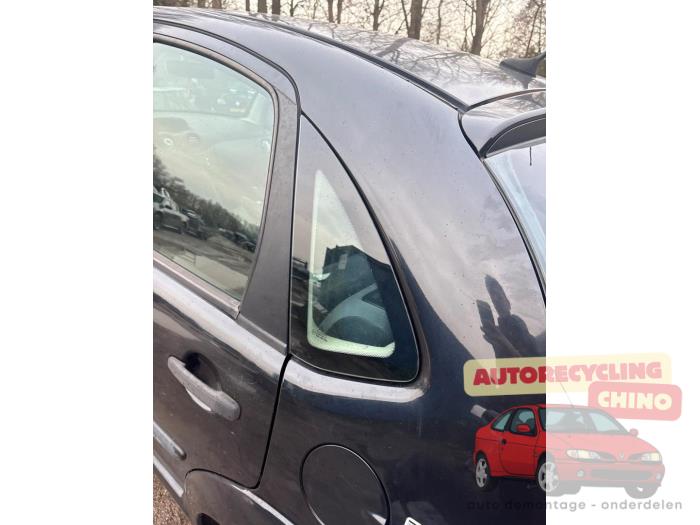 Usados Ventanilla triangular izquierda detrás Citroen C3 (FC/FL/FT) 1.4 Precio € 50,00 Norma de margen ofrecido por Autorecycling Chino B.V.