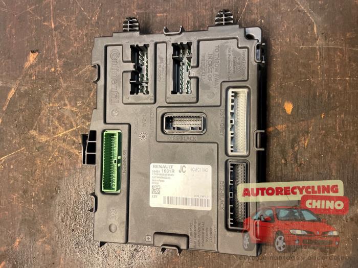 Used Body control computer Renault Megane IV Estate (RFBK) 1.5 Energy dCi 110 Price € 100,00 Margin scheme offered by Autorecycling Chino B.V.