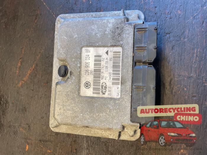 Used Engine management computer Volkswagen Polo III (6N2) 1.4 16V 75 Price € 50,00 Margin scheme offered by Autorecycling Chino B.V.
