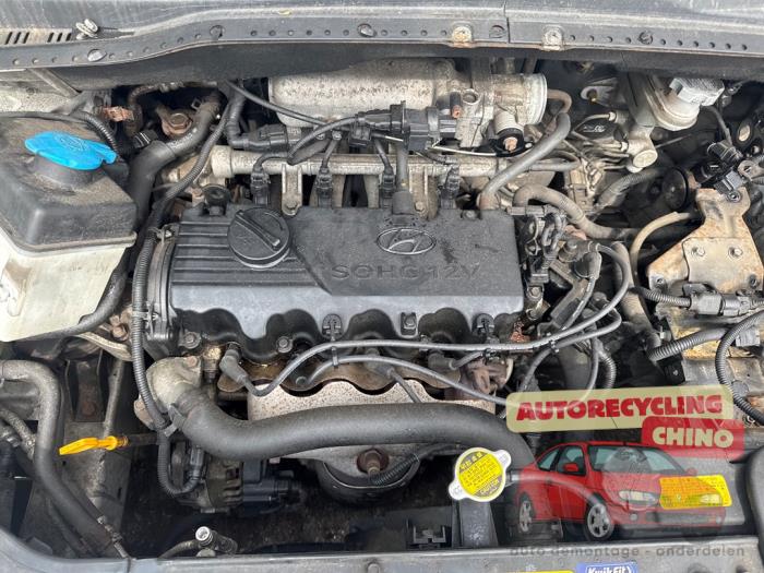 Usados Motor Hyundai Getz 1.3i 12V Precio € 250,00 Norma de margen ofrecido por Autorecycling Chino B.V.