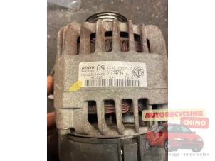 Dynamo van een Fiat Panda (169) 1.2 Fire 2005