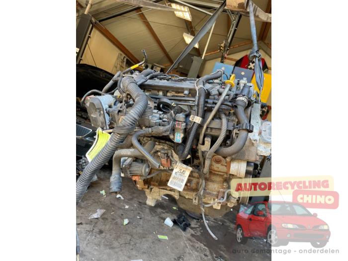 Motor van een Opel Corsa D 1.3 CDTi 16V ecoFLEX 2011