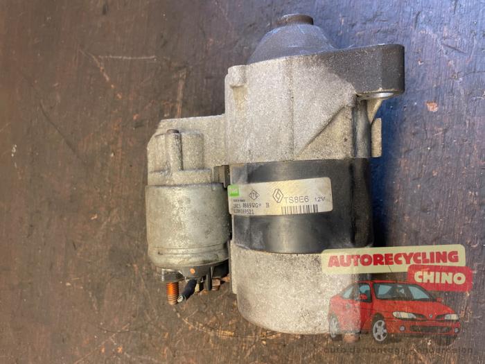 Begagnade Startmotor Renault Modus/Grand Modus (JP) 1.2 16V Pris € 40,00 Marginaltabell erbjuds av Autorecycling Chino B.V.