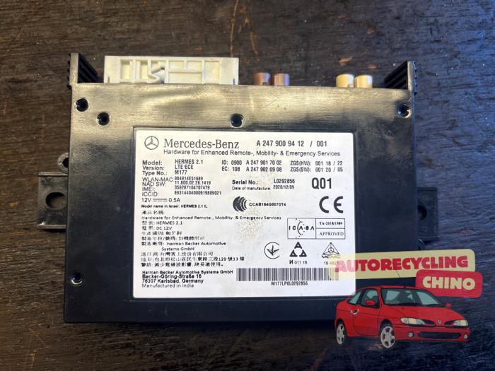 Begagnade Bluetooth-modul Mercedes Vito (447.6) 2.0 116 CDI 16V Pris € 50,00 Marginaltabell erbjuds av Autorecycling Chino B.V.