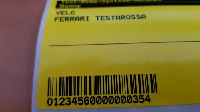 Używane Obrecz Ferrari Testarossa Cena na żądanie oferowane przez CASPER BV