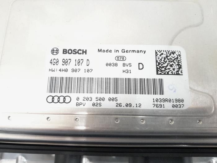 Module caméra d'un Audi S6 Avant (C7) 4.0 V8 TFSI 2012