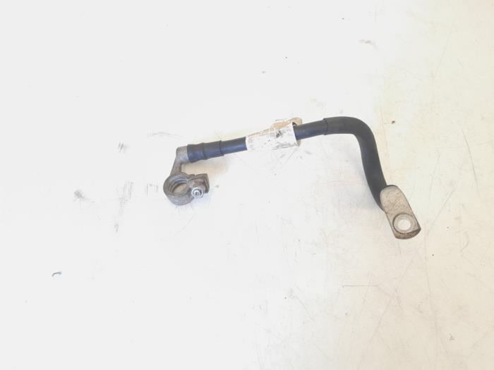 Negative earth cable battery