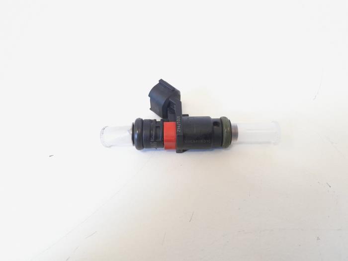 Injector (petrol injection) from a Volkswagen Polo V (6R) 1.2 12V BlueMotion Technology 2010