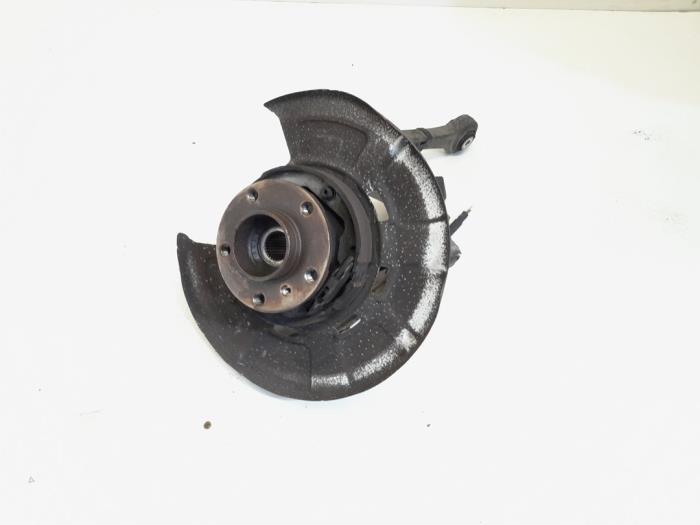 Wheel hub spindle