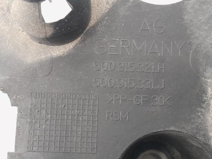 Battery box from a Volkswagen Golf VII (AUA) 1.4 TSI 16V 2015