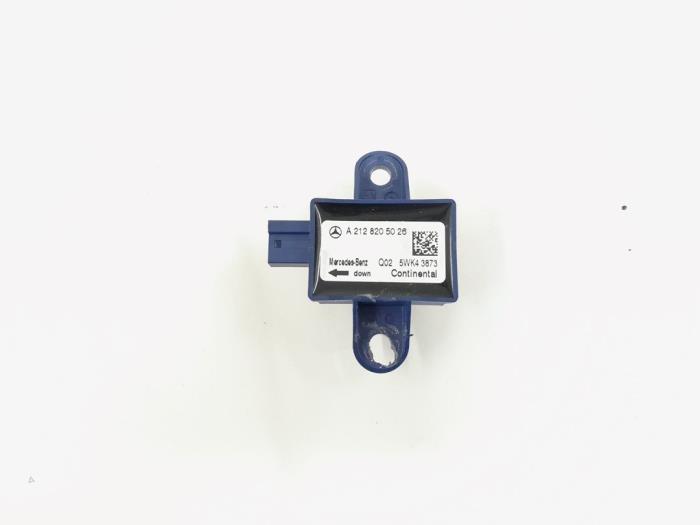 Airbag deployment crash sensor