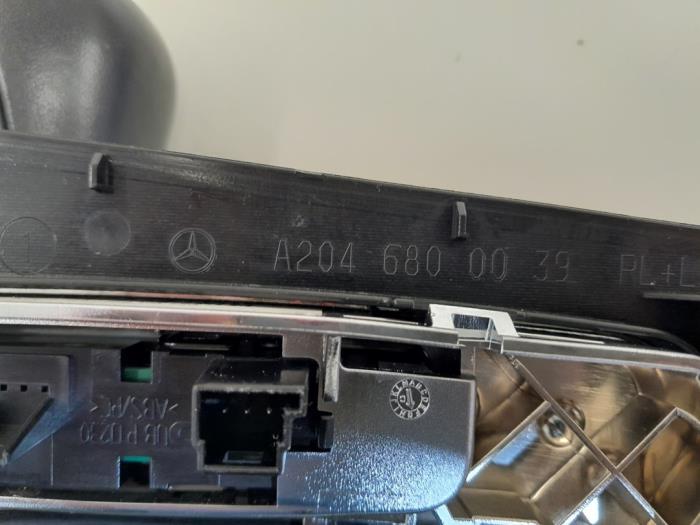 Gear stick from a Mercedes-Benz C Estate (S204) 2.2 C-200 CDI 16V . 2008