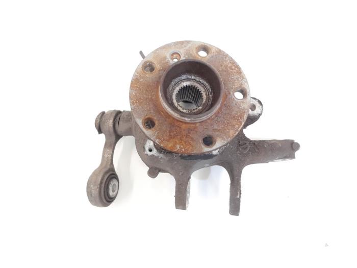 Wheel hub spindle
