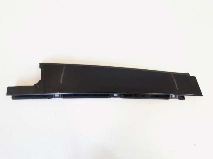 Door glass trim molding