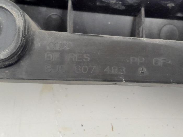Rear bumper bracket, left from a Audi TT (8J3) 1.8 TFSI 16V 2011