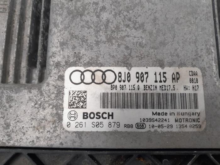 Ordinateur gestion moteur d'un Audi TT (8J3) 1.8 TFSI 16V 2011