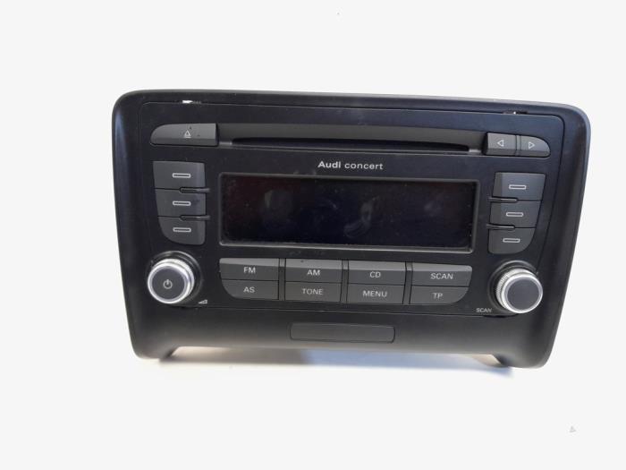 Radio CD player Audi TT 1.8 TFSI 16V - 8J0035186M BLAUPUNKT
