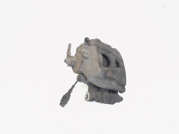 Front brake calliper, left from a Audi Q3 (8UB/8UG) 2.0 TDI 16V 140 Quattro 2013