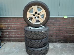 Used Set of wheels + winter tyres Opel Insignia 1.4 Turbo 16V Ecotec Price € 200,00 Margin scheme offered by GEJO Revisie & Onderdelen BV