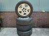 Set of wheels + winter tyres from a Opel Insignia, 2008 / 2017 1.4 Turbo 16V Ecotec, Hatchback, 4-dr, Petrol, 1.364cc, 103kW (140pk), FWD, A14NET; B14NET, 2011-04 / 2017-03