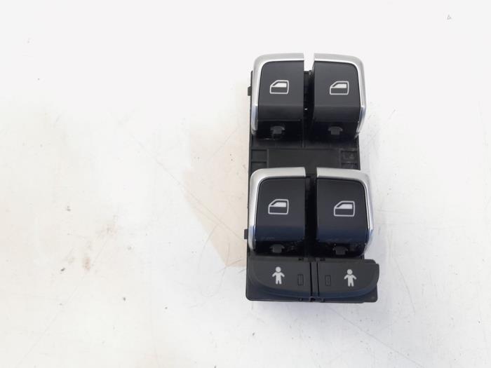Multi-functional window switch from a Audi RS 6 Avant (C7) 4.0 V8 TFSI 32V 2013