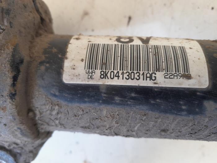 Fronts shock absorber, left from a Audi A4 Avant (B8) 2.0 TDI 16V 2009