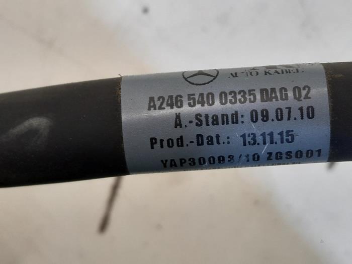 Cable (varios) de un Mercedes-Benz CLA (117.3) 1.5 CLA-180 CDI, 180 d 16V 2015