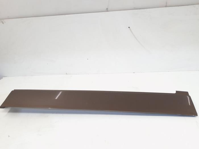 Sliding door rail trim
