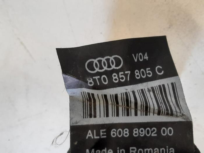 Pas bezpieczenstwa lewy tyl z Audi A5 (8T3) 3.0 TDI V6 24V Quattro 2007