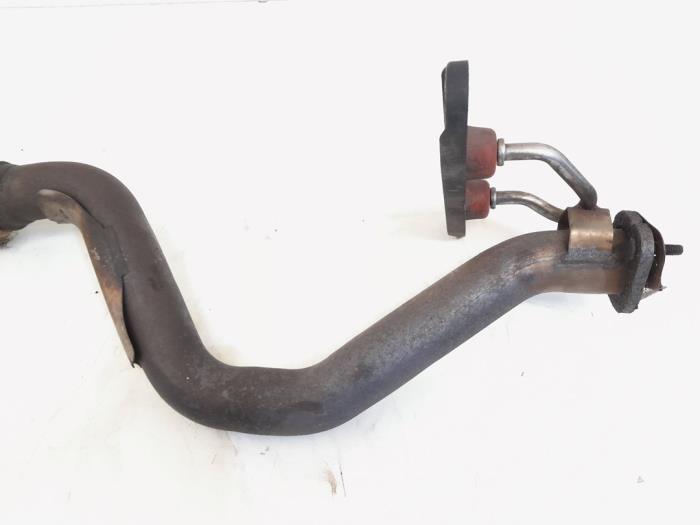 Exhaust front section from a Volkswagen Golf Plus (5M1/1KP) 1.4 TSI 122 16V 2008