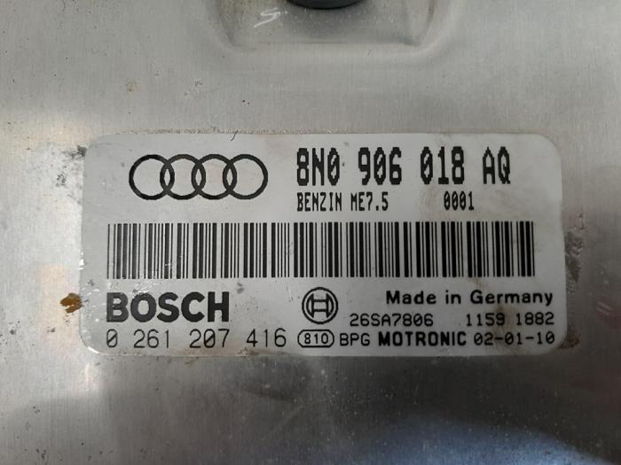 Engine management computer from a Audi TT (8N3) 1.8 20V Turbo 2002