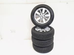 Used Set of wheels + winter tyres Volkswagen Golf VII (AUA) 1.0 TSI 12V Price € 199,00 Margin scheme offered by GEJO Revisie & Onderdelen BV