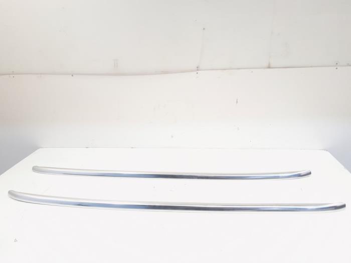 Roof trim bar molding cover