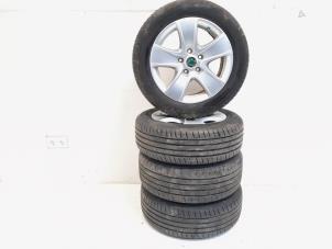 Used Set of wheels + tyres Skoda Octavia Combi (1Z5) 1.8 TSI 16V Price € 200,00 Margin scheme offered by GEJO Revisie & Onderdelen BV