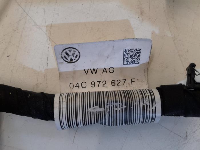Mazo de cables compartimento motor de un Volkswagen Polo VI (AW1) 1.0 MPi 12V 2018