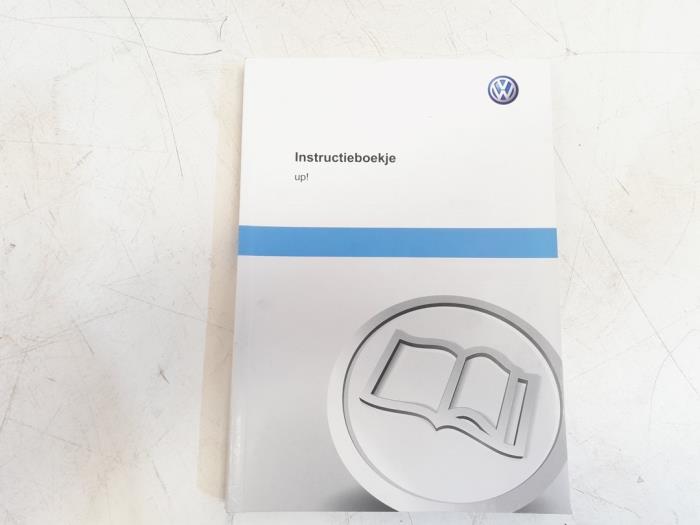 Instruction Booklet from a Volkswagen Up! (121) 1.0 12V 75 2012