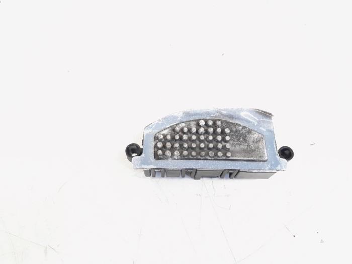 Heater blower motor resistor