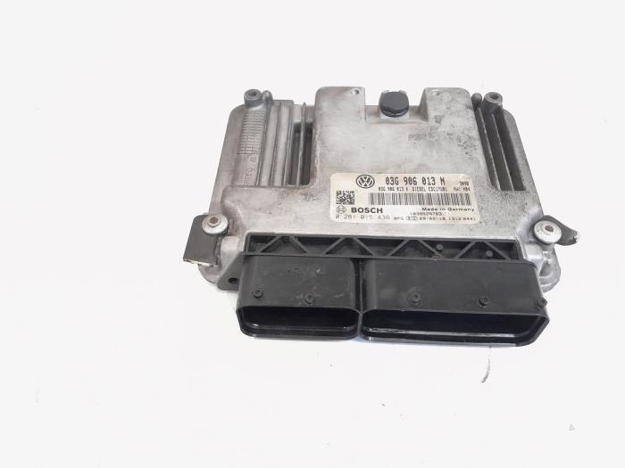 Used Engine management computer Seat Ibiza IV SC (6J1) 1.9 TDI 90 Price € 27,00 Margin scheme offered by GEJO Revisie & Onderdelen BV