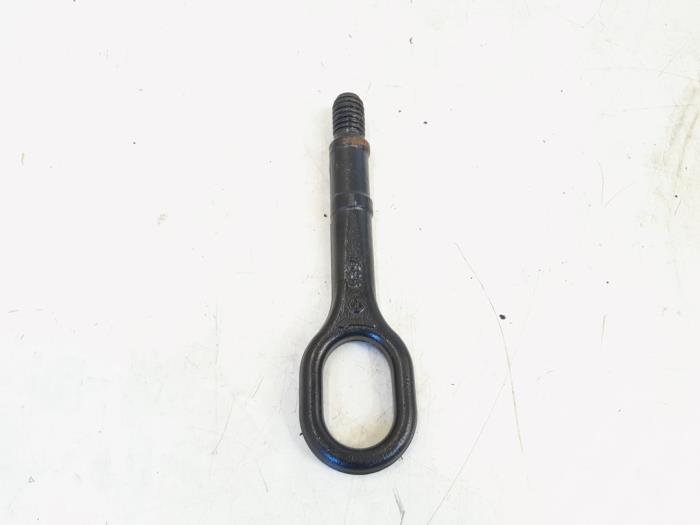 Towing hook eye