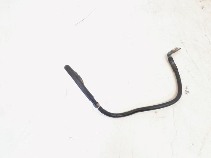 Negative earth cable battery