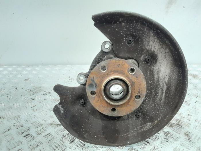 Wheel hub spindle