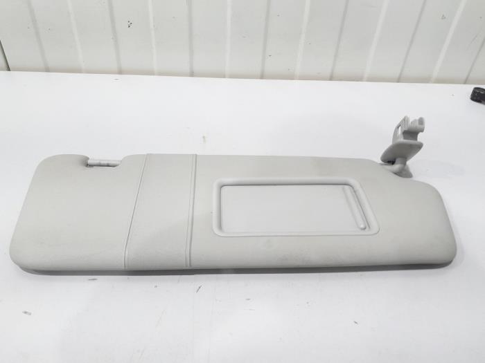 Sun visor car