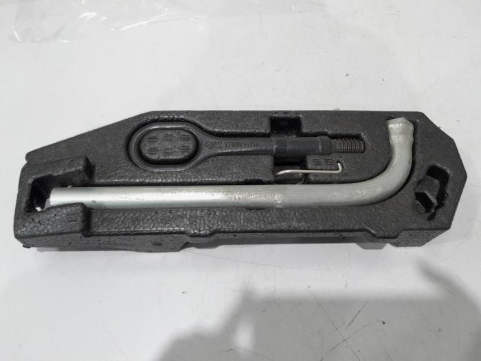Wheel nut wrench