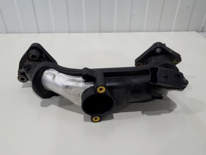 Intercooler Rohr Volvo V50 (MW), 2003 / 2012 1.6 D2 16V, Kombi/o, Diesel, 1.560cc, 84kW (114pk), FWD, D4162T, 2010-01 / 2012-12, MW84 (Gebraucht)